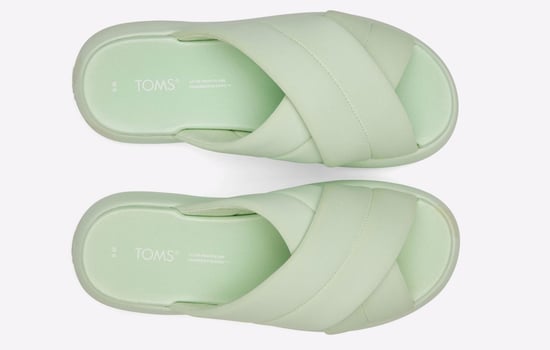 Toms Mallow Crossover Slides Womens