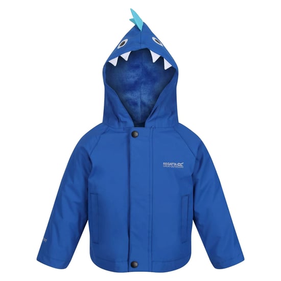 Regatta Childrens/Kids Shark Waterproof Jacket (Nautical Blue) - Image 1