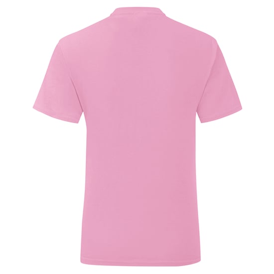 Fruit Of The Loom Heren Iconisch T-shirt (Poederroos) - Image 2