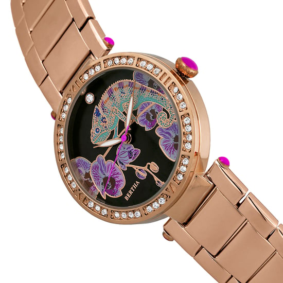 Bertha Camilla Mother-Of-Pearl Bracelet Watch