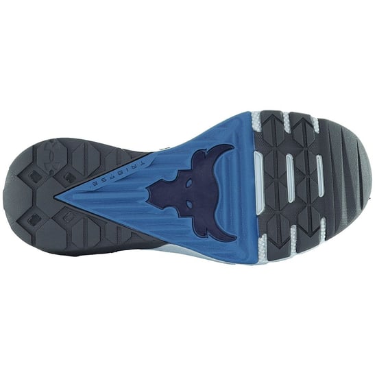 Under Amrour Project Rock 3 GS Kids Blue Trainers - Image 5