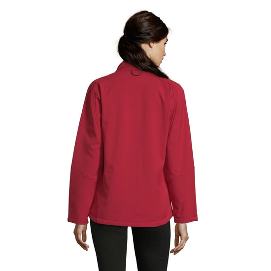 SOLS Womens/Ladies Roxy Soft Shell Jacket (Pepper Red) - Image 2