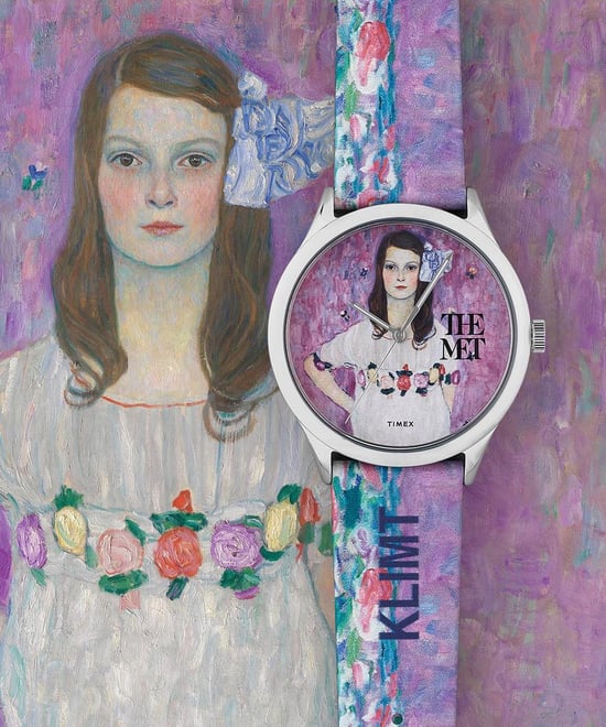 Timex The Met X Klimt Dames Multikleuren Horloge TW2W24900 - Image 5