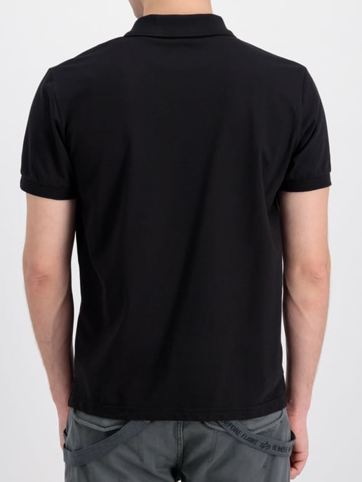 Alpha Industries Heren X-fit Polo in Zwart - Image 3