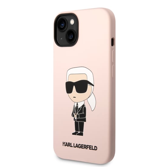 Karl Lagerfeld iPhone 14 Liquid Silicone Phone Case