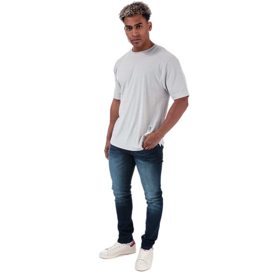 Men's Duck and Cover Maylead Dark Wash Slim Fit Jeans in Dark Blue