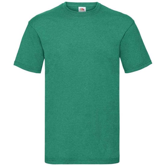 Fruit of the Loom Heren Valueweight T-Shirt (Retro Heide Groen) - Image 1