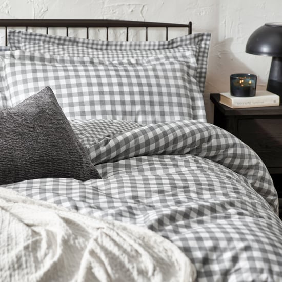 Barton Check 100% Cotton Duvet Cover Set - Image 2