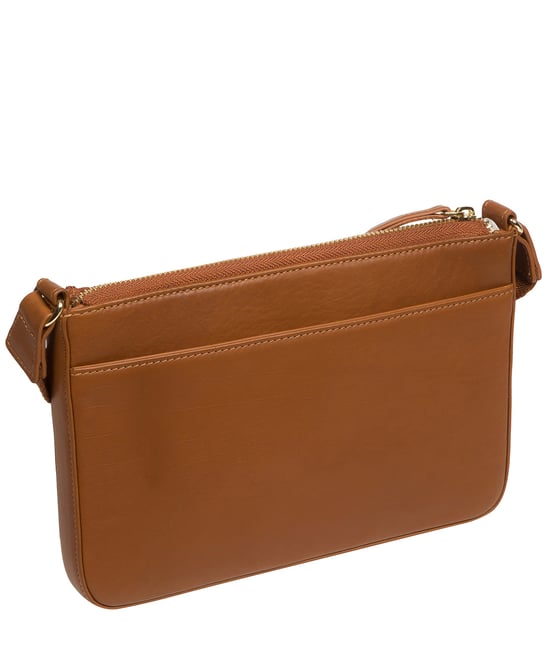 Raye' Oak Nappa Leather Cross Body Bag