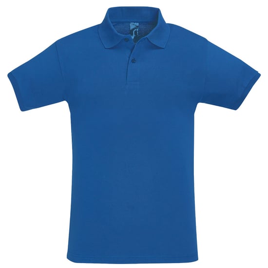 SOLS Heren Perfect Pique Korte Mouw Poloshirt (Koningsblauw) - Image 1