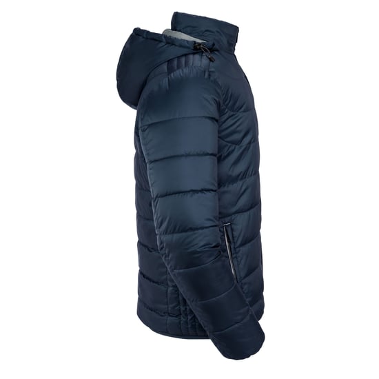Russell Heren Nano Gewatteerd jack met capuchon (Franse marine) - Image 3