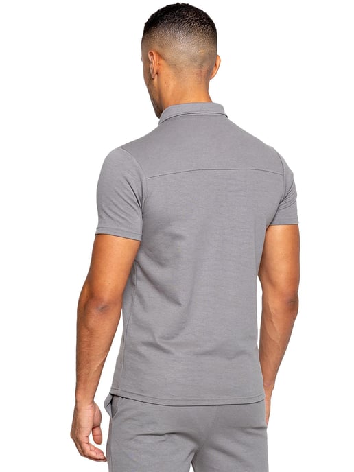 Enzo heren poloshirt met rits - Image 2