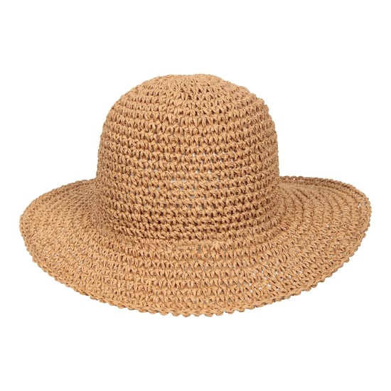 Mountain Warehouse Womens/Ladies Straw Packable Sun Hat (Dark Beige)