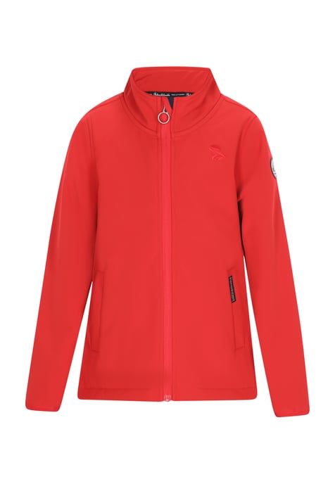 Schmuddelwedda softshell jacket red - Image 1