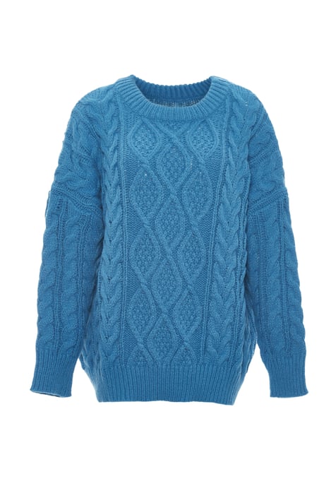 Mymo Pullover women turquoise - Image 1