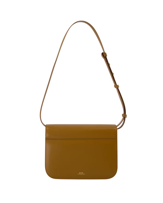 Astra kleine schoudertas - A.P.C - Leer - Bruin - Image 3