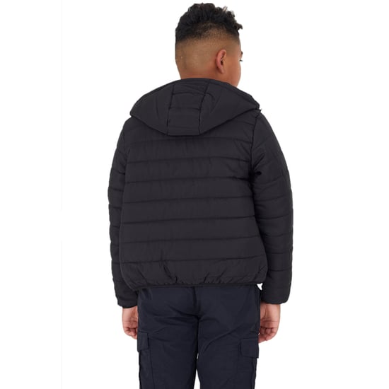 Brave Soul Boys Kids Puffer Jacket Hooded