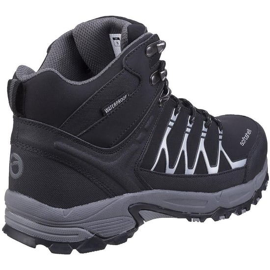 Cotswold Heren Abbeydale Wandelschoenen (Zwart/Grijs) - Image 2
