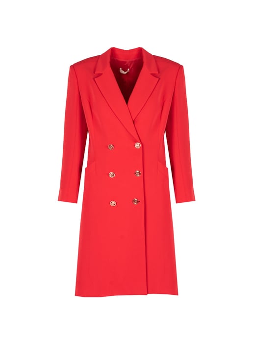 Liu Jo Dress Robemanteau Woman's Red - Image 1