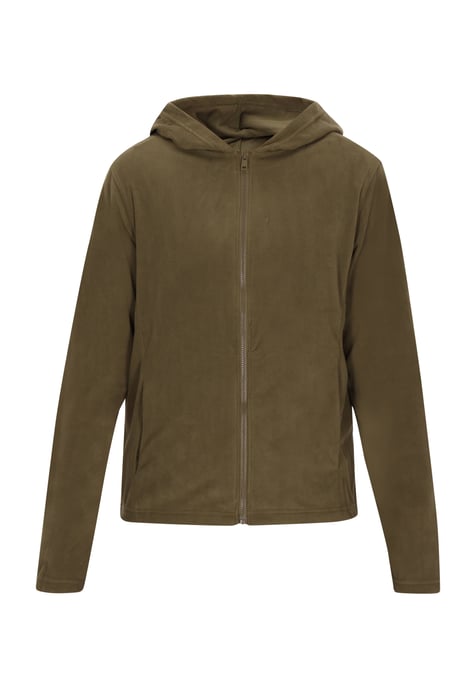 Mo Fleece jas Heren kaki - Image 1