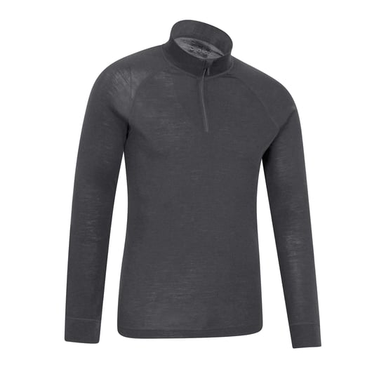 Mountain Warehouse Mens Merino II Base Layer Top (Grey)