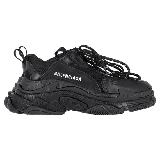 Balenciaga Track Sneakers in Black Polyurethane - Image 1