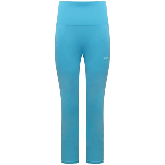 MyProtein Tempo Tonal Seamlesss Womens Bright Blue Leggings - Image 1