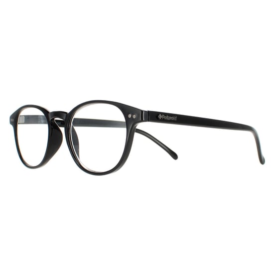 Polaroid Oval Unisex Shiny Black PLD 0008/R/CH Readers +2.0