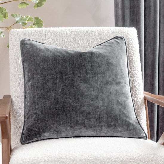 Yard Heavy Chenille Reversible Polyester Filled Cushion