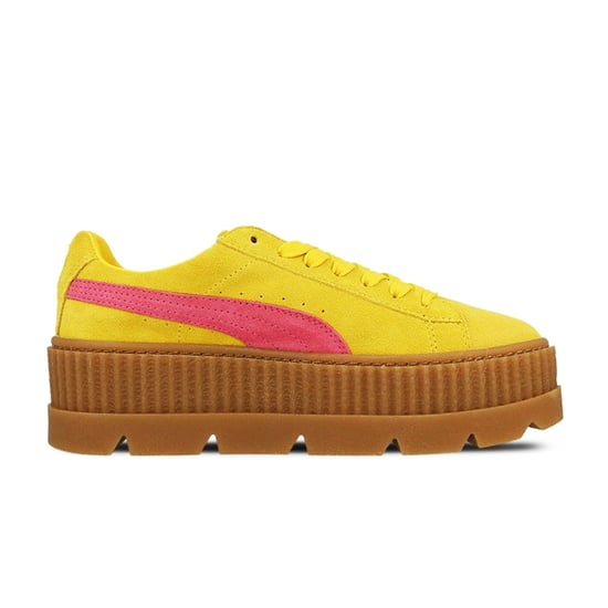 Puma x Rihanna Fenty Cleated Creeper Womens Yellow Trainers