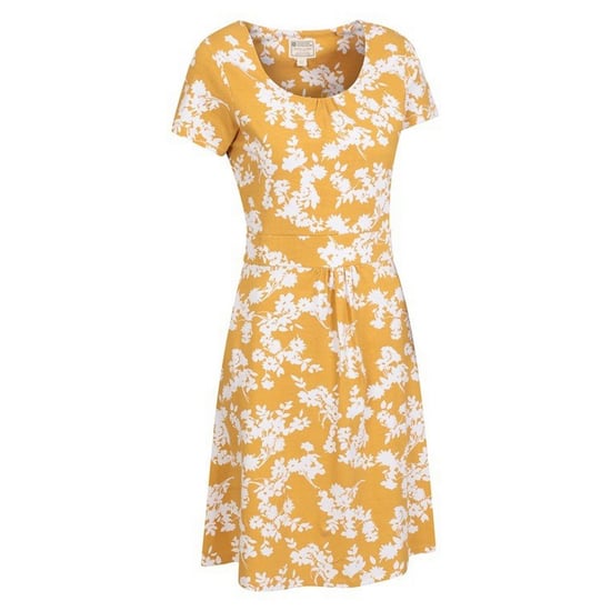 Mountain Warehouse Womens/Ladies Orchid Flower UV Protection Dress (Yellow) - Image 3