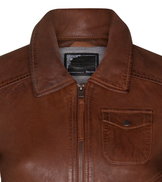 Ladies MA-1 Varsity Bomber Jacket-Modbury