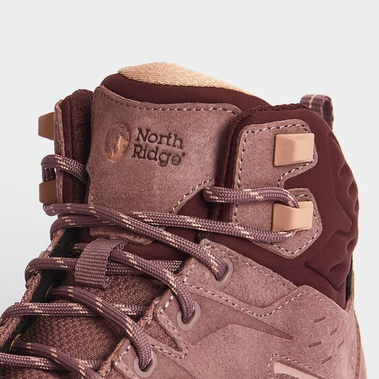 North Ridge Harlow Women's Waterproof Walking & Hiking Mid Boots with Ripstop Upper