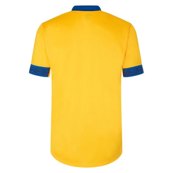 Umbro Childrens/Kids Tempest Short-Sleeved Jersey (Yellow/Royal Blue) - Image 2
