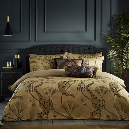 Paoletti Moondusk Exotic Animal Jacquard Duvet Cover Set - Image 1