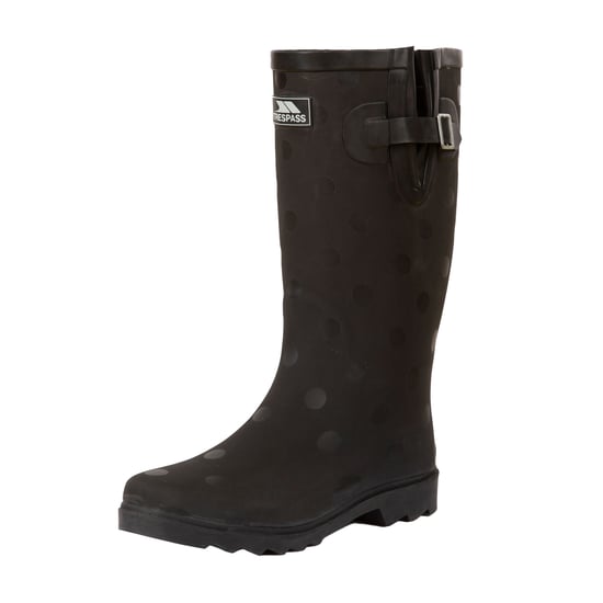 Trespass Vrouwen/dames Elena Wellington Boots (Zwart) - Image 1