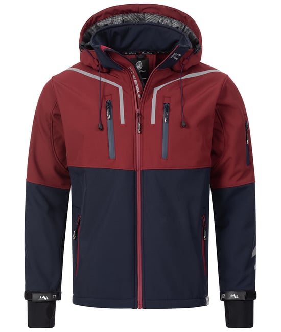 Rock Creek Jacke Weinrot