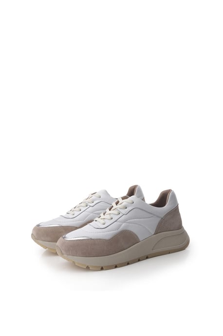 'Sh Adaggio' White Leather
