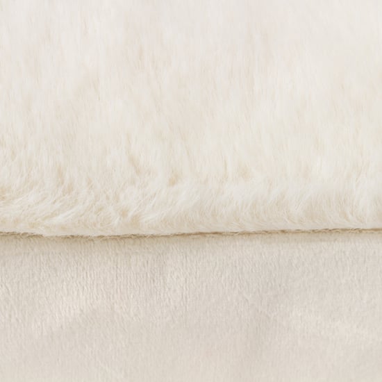 Paoletti Stanza Faux Fur Polyester Filled Cushion