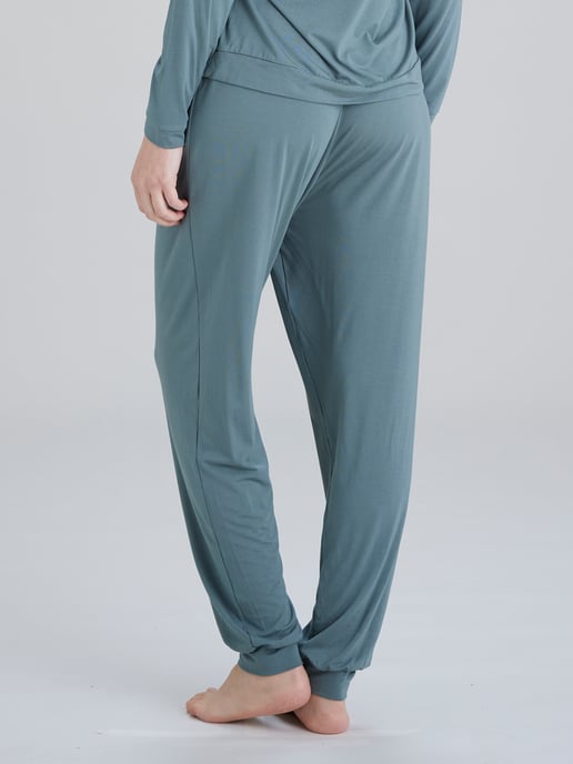 Botanical Lace Lounge Pant - Sage