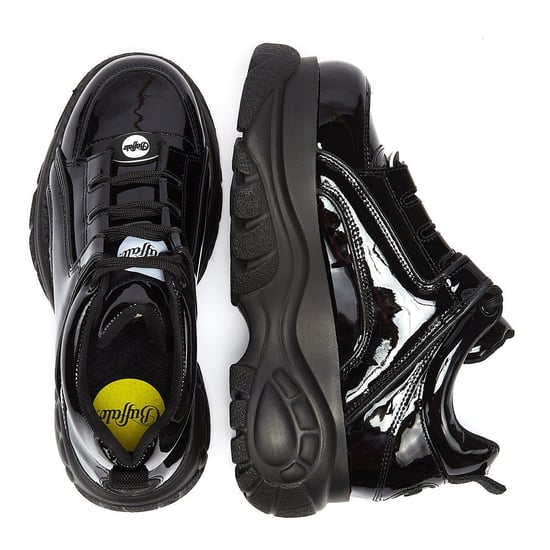 Buffalo London 2.0 Patent Vrouw Zwarte Trainers - Image 6