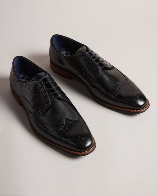 Ted Baker Markuse Mens Brogue Derby Formal Shoe - Image 4