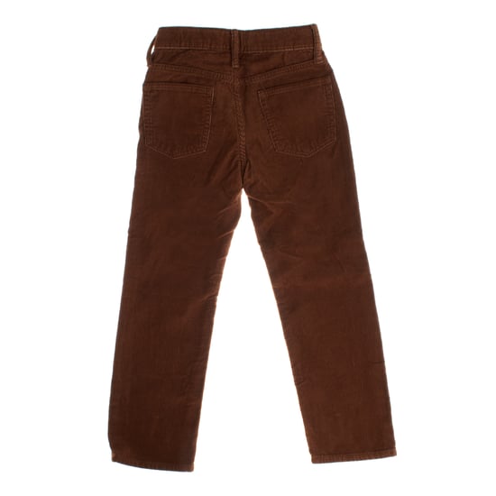Straight corduroy trousers 428437 boy