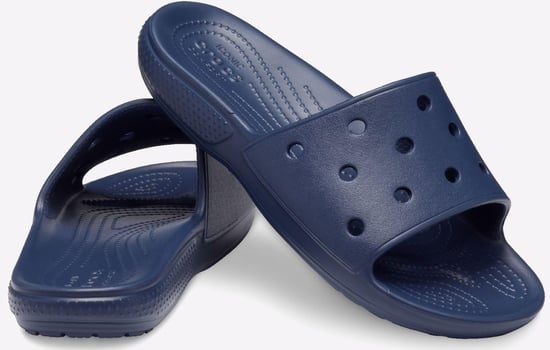 Crocs Classic Crocs Slide Klassisk Slide Eva Marinblå Slides - Image 3