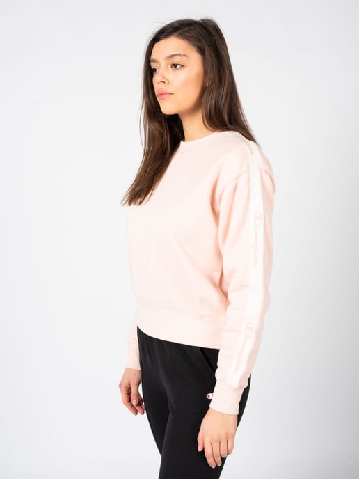 Champion Sweatshirt C-ringad Dam Rosa - Image 5