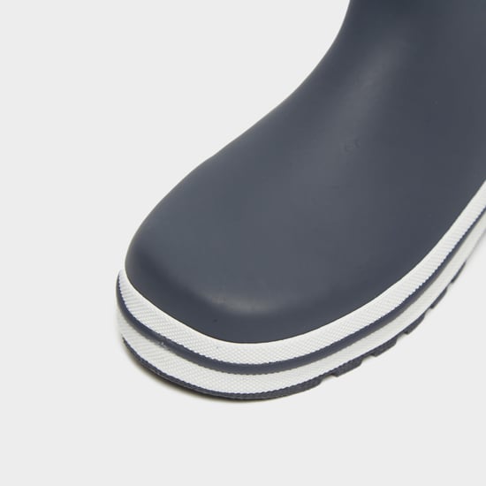 Peter Storm Kids' Waterproof Wellies with Adjustable Fleece Lined Cuff and Grippy Outsole
