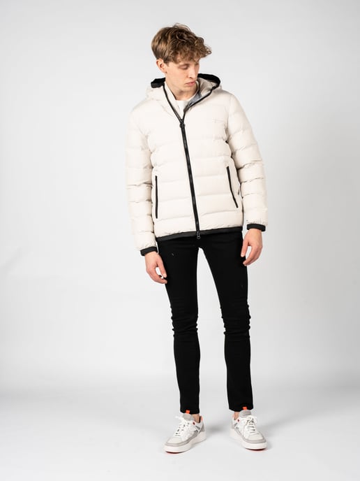 Geox Jacket Spherica Men's Off-White - Image 2