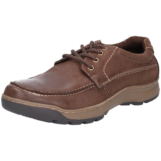 Hush Puppies Mens Tucker Lace Up Shoes (Brown) - Image 3
