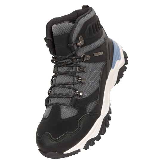 Mountain Warehouse Womens/Ladies Hike Recycled Waterproof Boots (Black) - Image 1