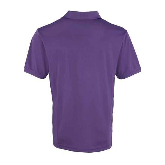 Premier Heren Coolchecker Pique Poloshirt (Paars) - Image 2